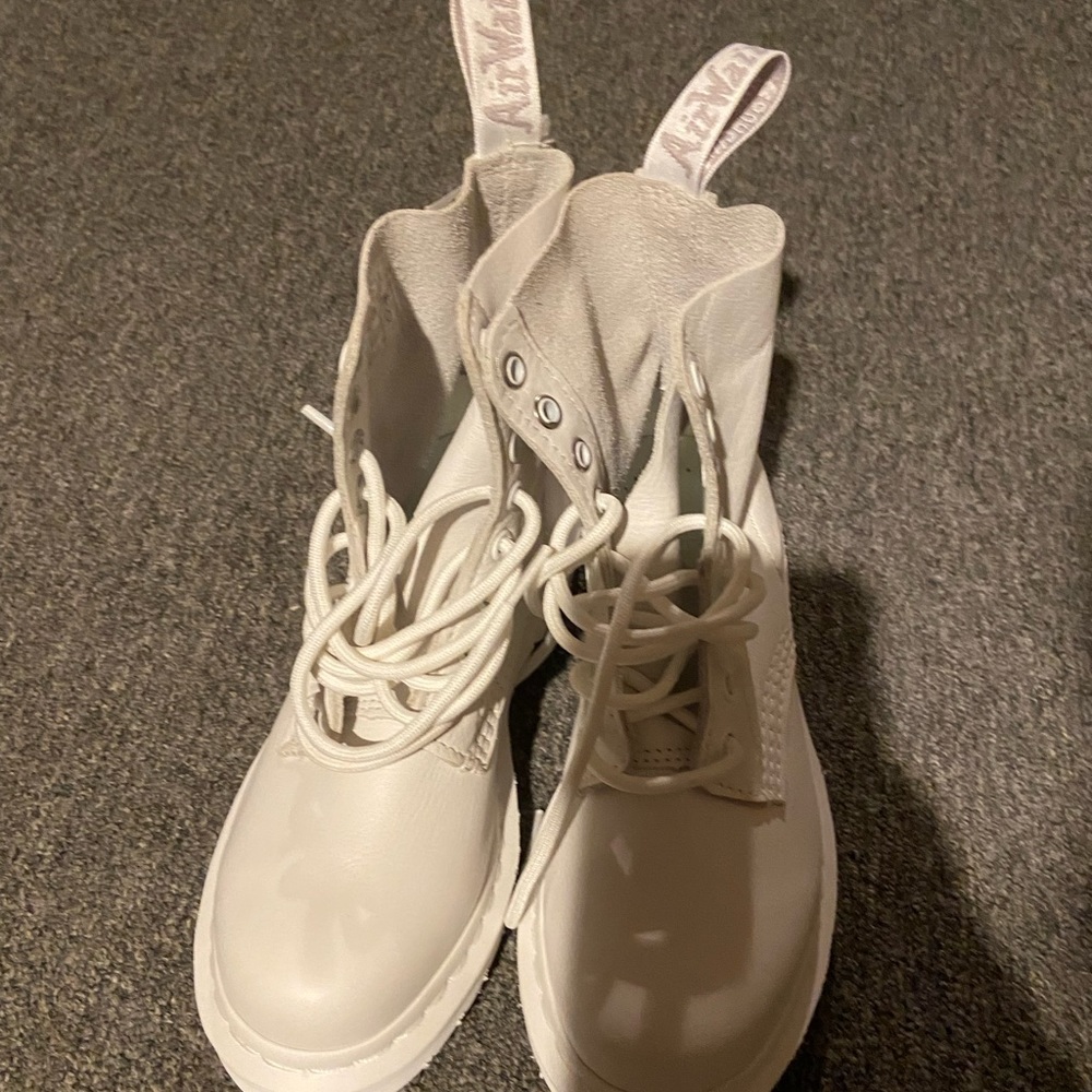 COPY - Doc Marten White Air Walk Boots NWOT